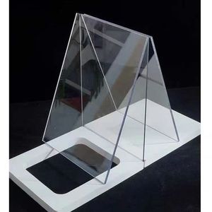 <span class=keywords><strong>Film</strong></span> de protection transparent auto-adhésif en PE de 50 cm de large, moulage par soufflage, facile à déchirer, adhésif temporaire, couverture de surface souple, vente en gros - Product Image 2