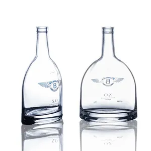 زجاجات الكحول والتكيلا من الزجاج من SHENGXI سعة 70 ملليلترًا 700 ملليلترًا بأشكال وأشكال مبهجة ومخصصة للمشروبات الكحولية