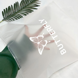 Bolsa de Plástico Transparente con Cierre Hermético y Logotipo Personalizado, Bolsa con Cierre para Camisetas y <span class=keywords><strong>Ropa</strong></span> - Product Image 2