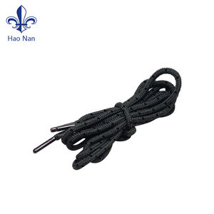 도매 라운드 신발 끈 화려한 폴리 에스테르 신발 레이스 플라스틱 팁과 맞춤형 로프 끈 - Product Image 6