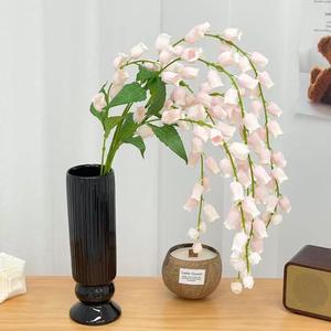 Campanella a Vento Artificiale in Seta Fatta a Mano con Fiori di Loto Realistici, Decorazione Moderna per la Casa, Abito da Sposa, <span class=keywords><strong>Fotografia</strong></span> Artistica - Product Image 4