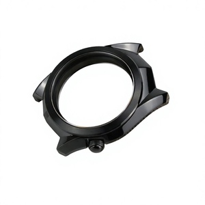 Boîtier de montre en acier inoxydable 316L de 40 mm, design automobile, compatible avec cadran de 28,5 mm, mouvement NH34/5/6/8/70/1/2, verre saphir, lunette à vis - Product Image 2