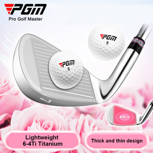 ชุดไม้กอล์ฟสำหรับผู้หญิง Pgm Co-branded Chong Ltg067 รุ่นไทเทเนียม ไดรเวอร์ครบชุด ไม้กอล์ฟสำหรับผู้หญิง Ltg067 ไดรเวอร์ไทเทเนียม หน้าไม้ High Cor - Product Image 5