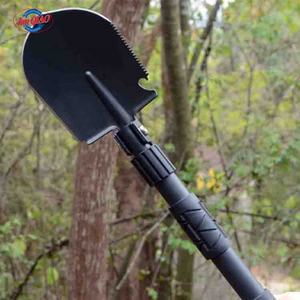 <span class=keywords><strong>Pala</strong></span> de Carbón de Acero con Alto Contenido de <span class=keywords><strong>Carbono</strong></span> JUNQIAO, <span class=keywords><strong>Pala</strong></span> Plegable para Camping con Mango de Madera Resistente al Agua, Tapa y 3 Años de Garantía - Product Image 3