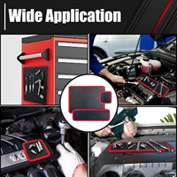 Tapis magnétique double face pour outils de réparation automobile, durable, antidérapant, professionnel, efficace, outils de réparation automobile réglables