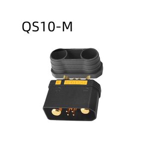 Conector Antichispas QS10 de 180A-240A - Enchufe de Alta Potencia con Pin de Señal para AGVs Industriales, Drones y Vehículos Eléctricos - Product Image 2