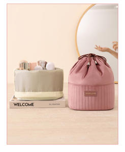 Bolsa de Maquillaje con Cordón de Alta Calidad, Bolsa de Cosméticos Grande, Lindas Bolsas de Maquillaje, Bolsa de Aseo, Bolsas de Viaje para Artículos de Tocador, Organizador - Product Image 4