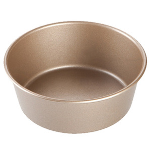 Molde redondo para pasteles de acero al carbono, herramienta antiadherente para hornear pan y huevos - Product Image 2