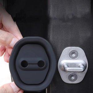 Protector de Cerradura de Puerta de Silicona Anticolisión Universal, Protección Integral, Accesorios Interiores - Product Image 3