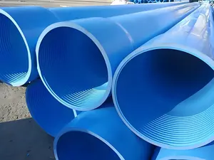 ウォーターサプライ<span class=keywords><strong>PVC</strong></span>プラスチック製井戸ウォーターケーシングホワイトブルー<span class=keywords><strong>PVC</strong></span>ボアホールパイプ<span class=keywords><strong>PVC</strong></span>ケーシングパイプ - Product Image 2