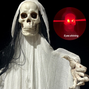 Accesorio Animatrónico de Halloween con Efecto de Fantasma en Fuego para <span class=keywords><strong>Escape</strong></span> <span class=keywords><strong>Room</strong></span> de Terror y Decoración de Casa Encantada - Product Image 2