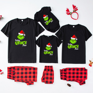 Pijamas de Navidad a juego de manga corta con estampado de Papá <span class=keywords><strong>Noel</strong></span> 2024 - Product Image 3