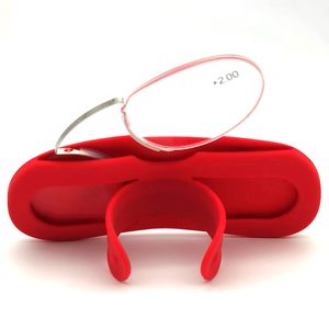 Nhỏ kính đọc sách không có vành độc giả với Wallet thẻ tín dụng chủ sở hữu điện thoại di động-pocket ma - Product Image 5