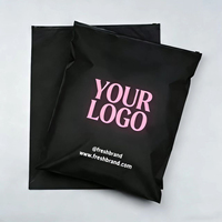 Impression en gravure de logo personnalisé, faible MOQ, sac en plastique polyéthylène translucide mat avec fermeture éclair pour le rangement des vêtements, pour les chaussures