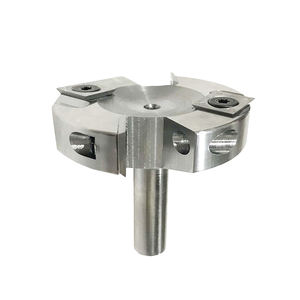 LIVTER إدراج CNC الصلبة كربيد طحن الوجه المعادن غير الحديدية 2-31/64 ضياء x 15 مللي متر × 1/2 بوصة عرقوب نهاية مطحنة/بت التوجيه - Product Image 1