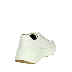 Sneakers bianche sportive retrò da uomo D26UFA 00085 alla moda mocassini da passeggio in rete morbida e scarpe da basket - Product Image 3