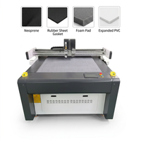 Cortadora CNC Digital Automática para Láminas de Neopreno, Goma Espuma, Trajes de Buceo y Equipo de Protección, Máquina de Corte con Cuchilla Oscilante