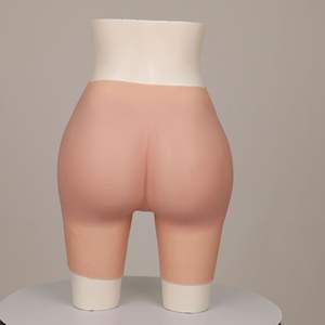 Pantalones <span class=keywords><strong>de</strong></span> Silicona con Abertura <span class=keywords><strong>en</strong></span> la Entrepierna para Realce <span class=keywords><strong>de</strong></span> Glúteos, 0.8cm o 2.6cm <span class=keywords><strong>de</strong></span> Grosor, Pantalones <span class=keywords><strong>de</strong></span> Silicona Sexys para Crossdressing - Product Image 5