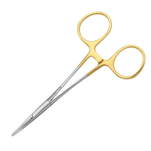 YanTong Surgical Hemostatic Forceps 12.5Cm Stainless Steel Straight Curved For Cosmetic Surgery - Product Image 2