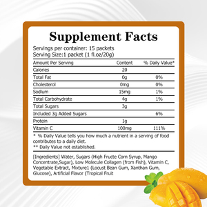 Best Selling Collagen Jelly with Sodium Protein Supports Skin Beauty Fruit Blend Supports Balance and Natural Energy Jelly - Product Image 2