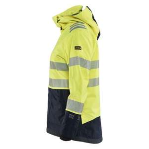 BLAKLADER - 444915323389XXL Chaqueta de concha multinorm para mujer Hi-vis Amarillo/Azul Marino-EAN 7330509890400 CHAQUETAS DE TRABAJO - Product Image 4