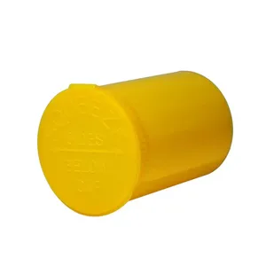 批发不透明半透明彩色19 Dram (3.5g) Pop Top瓶容器