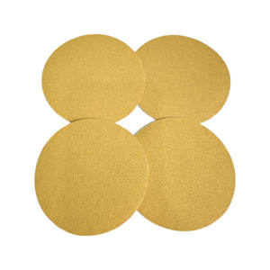 Deerfos CA331 800Grit Discos de lijado de <span class=keywords><strong>6</strong></span> <span class=keywords><strong>pulgadas</strong></span> Disco de lija dorado Premium con gancho y bucle - Product Image 1