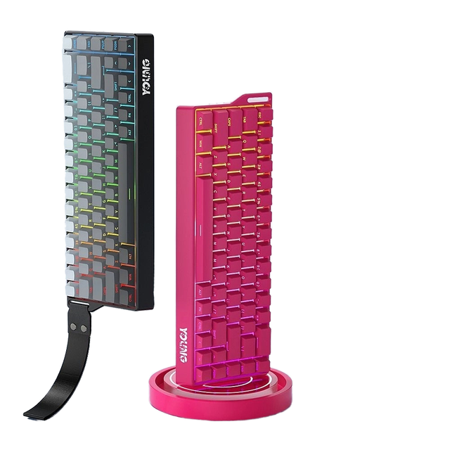 LDON Mide68 Rapid Trigger Keyboard 8K Polling 0.01mm Precision Magnetic Axis RGB PBT Wired