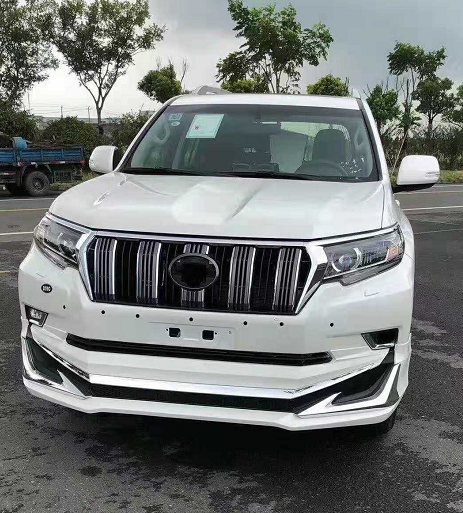 Комплект бамперов для toyota prado со светодиодной подсветкой для Land Cruiser Prado 2018 +