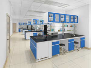 Tavolo da Lavoro in Acciaio per Laboratorio Chimico con Armadio a Muro con Porta in Vetro, Banco da Lavoro per Scuole, Ospedali e Istituti <span class=keywords><strong>di</strong></span> Ricerca - Product Image 5