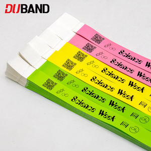 Bracelets synthétiques personnalisés avec logo imprimé pour les festivals, bracelets imperméables et résistants aux déchirures pour les concerts et les événements <span class=keywords><strong>de</strong></span> célébration - Product Image 6