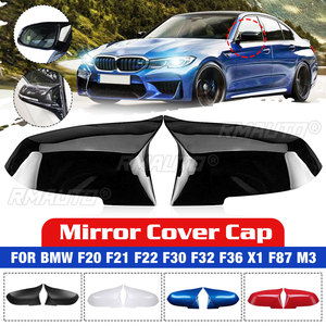 ฝาครอบกระจกมองข้างสีดำเงาสำหรับ BMW F20 F21 F22 F30 F32 F36 X1 F87 M3 - Product Image 1