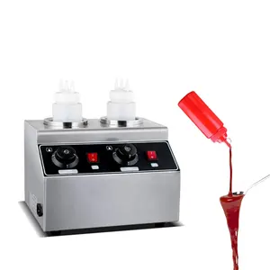 hot Wammer Machine Triple Bottles Warmer/pump Dispenser/nacho Cheese Dispenser Warmer /ketchup Bottle Sauce Insulation