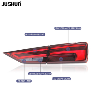 Đèn hậu LED JUSHUN cho Audi <span class=keywords><strong>A3</strong></span> 12V, đèn hậu, đèn chiếu sáng phía sau 2013-2016, nâng cấp đèn hậu, đèn chạy ban ngày - Product Image 4