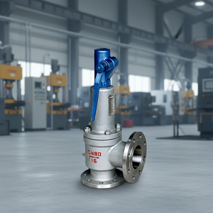 Vanne de sécurité à levier à ressort à levée complète WCB pour pressions moyennes et basses, PN16/25/40 PN64/100 API 526, livraison directe usine - Product Image 3