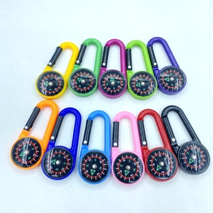Porte-clés boussole en plastique ABS multifonctionnel pour camping, randonnée, voyage, outil de survie, cadeau - Product Image 6