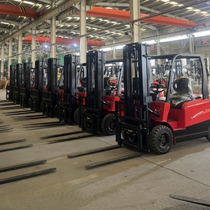 Chariot élévateur électrique de 1 tonne, 2 tonnes, chariot élévateur lourd pour l'exploitation minière, la logistique - Product Image 1