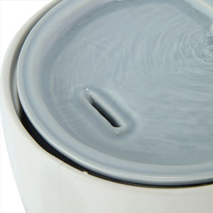 자동 개 고양이 세라믹 원형 물 디스펜서 자동 애완 동물 식수 분수 도매 - Product Image 4