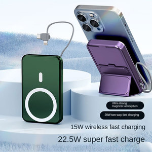 <span class=keywords><strong>Chargeur</strong></span> de téléphone portable 3A portable 10000mAh le plus récent de 2024, PD22.5W, charge rapide, batterie externe, sortie Type-C, support intelligent, charge <span class=keywords><strong>sans</strong></span> <span class=keywords><strong>fil</strong></span> - Product Image 4