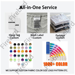 เสื้อยืดคอกลมแขนสั้นผ้าคอตตอนขนาดใหญ่พิมพ์โลโก้ตามสั่งรุ่น Little Fly BIRD - Product Image 6