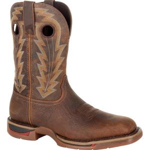 2026 NEW KJ Dropshipping Custom Logo Vintage Embroidery Unisex Block Heels Western <strong>Boots</strong> Plus Size Cowboys Chelsea <strong>Boots</strong> Men - Product Image 2