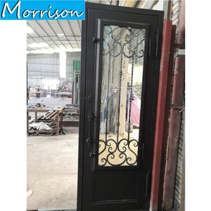 Luxe <span class=keywords><strong>de</strong></span> haute sécurité extérieur double <span class=keywords><strong>porte</strong></span> fer personnalisé fer gril conceptions <span class=keywords><strong>de</strong></span> <span class=keywords><strong>porte</strong></span> <span class=keywords><strong>d</strong></span>'<span class=keywords><strong>entrée</strong></span> principale - Product Image 3