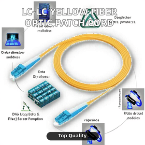 Cavo Patch in Fibra Ottica LC-LC Simplex Yellow Jacket FTTH G652D 1550nm Compatibile con Rete LAN e <span class=keywords><strong>CATV</strong></span> con Codice Colore - Product Image 5