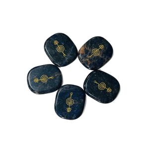 Vente en gros Cristal Naturel Coeur Amour Forme Sept Chakra Ensemble pour Cadeau - Product Image 2