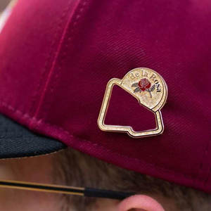 Logam kustom Pin rantai doa untuk saya dengan berlian imitasi topi Enamel Pin liontin untuk topi - Product Image 6