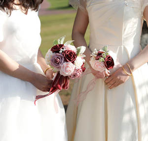 <span class=keywords><strong>Bouquet</strong></span> <span class=keywords><strong>de</strong></span> mariage <span class=keywords><strong>en</strong></span> rose, anneau <span class=keywords><strong>en</strong></span> métal doré, guirlande portable, fleurs artificielles <span class=keywords><strong>de</strong></span> <span class=keywords><strong>mariée</strong></span>, couronne, décoration <span class=keywords><strong>de</strong></span> la maison - Product Image 6