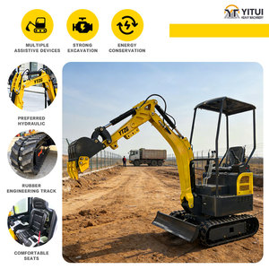 ホットセール 1.5トン 高効率EPAエンジン搭載 クローラーミニショベル チルトバケット 油圧式 Koopエンジン 1年間カスタマイズ可能 - Product Image 3