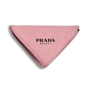 Розовый треугольник милый сэндвич на заказ подарок мягкая эмалированная ткань защита от падения зеркало для макияжа