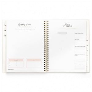 High Quality Hardcover Custom Printing <b>Spiral</b> <b>Notebook</b> Wholesale Wedding Planner Gift - Product Image 3