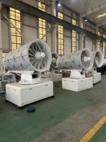 Canon à brouillard industriel XinTian pour le contrôle de la pollution atmosphérique portuaire, pulvérisateur de brume, système d'irrigation agricole et démolition